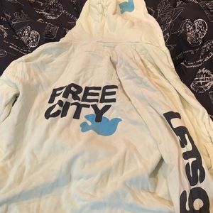 Free City Zip up sweatshirt